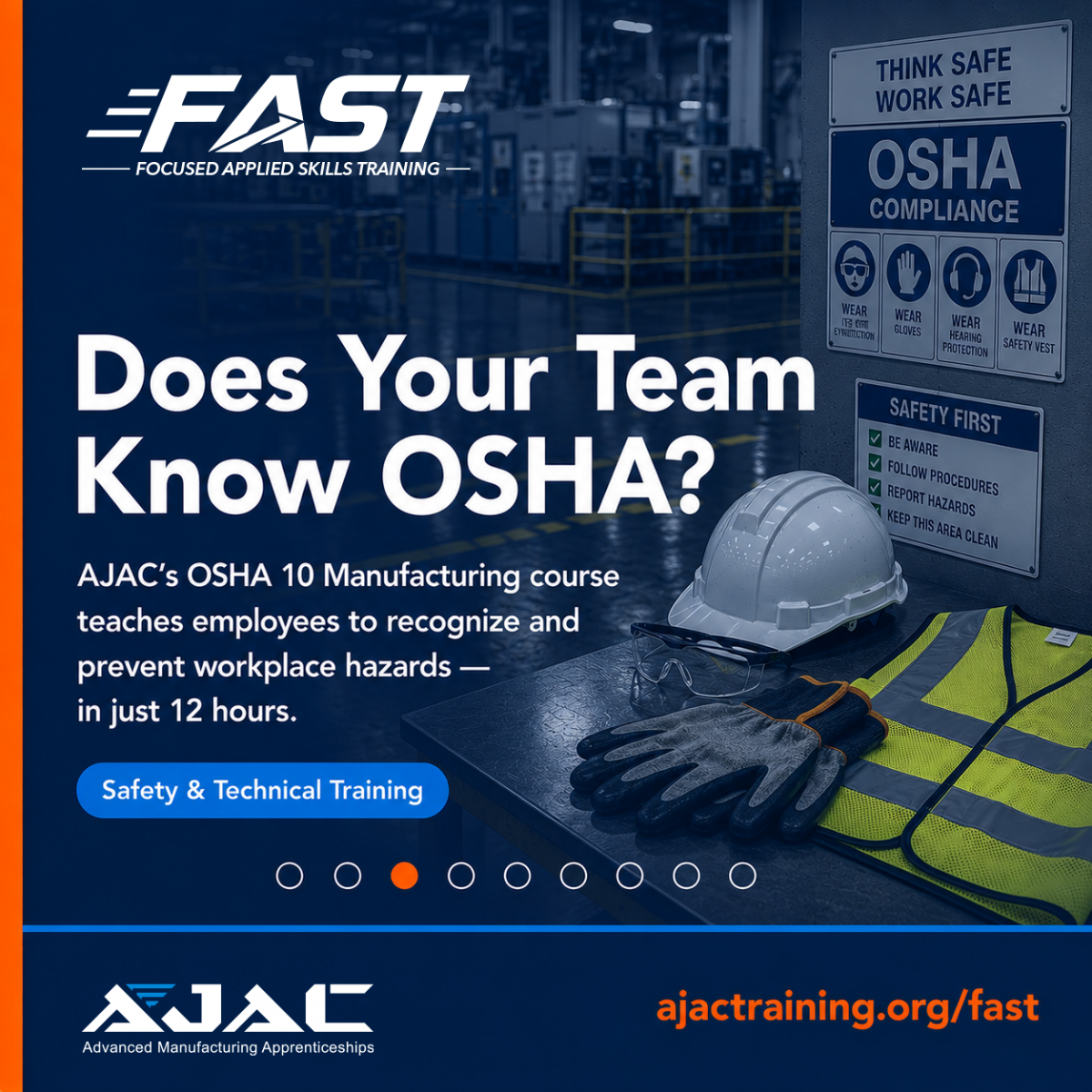 AJAC Fast Certificate Courses