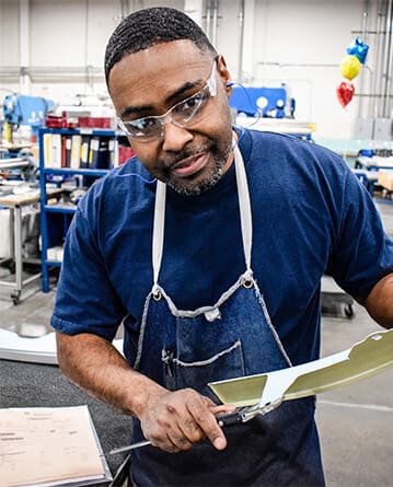 Industrial Manufacturing Technician apprentice