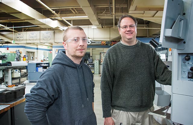 ajac apprentice and instructor in machine shop