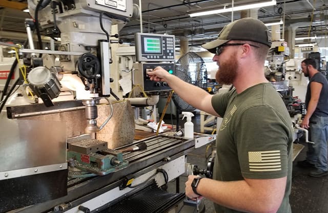 Veteran in Machining