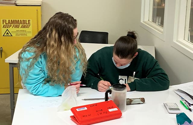 Washington Corrections Center for Women students learn precision measuring during apprenticeship