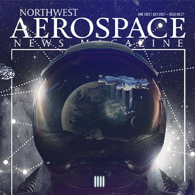 NW aerospace news magazine cover page