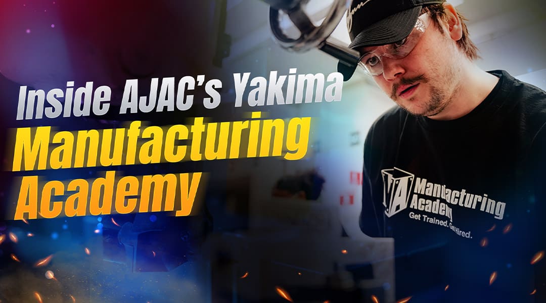 Students gain real world skills in AJAC's Manufacturing Academy.
