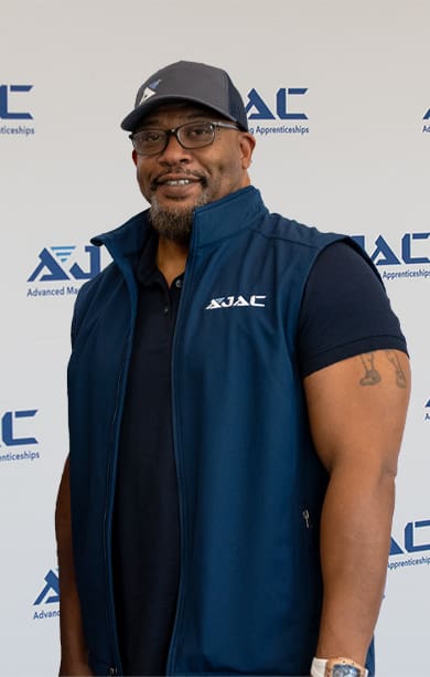 Anthony teaches AJAC's Manufacturing Academy program.