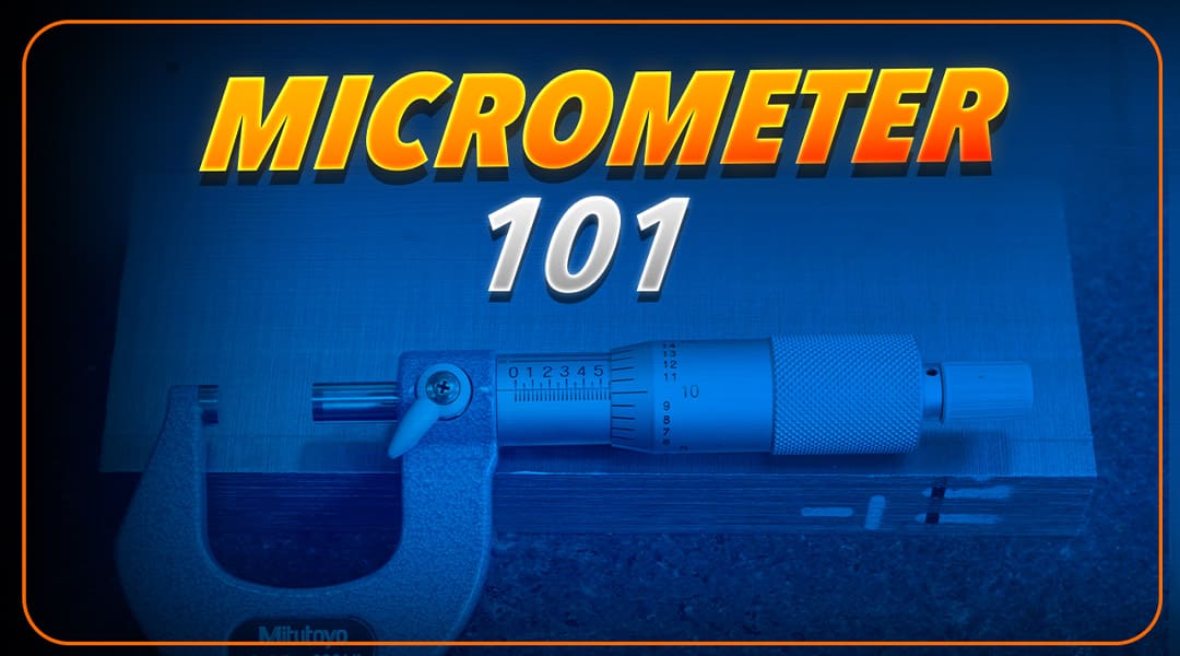Learn how to use an inch micrometer step by step.